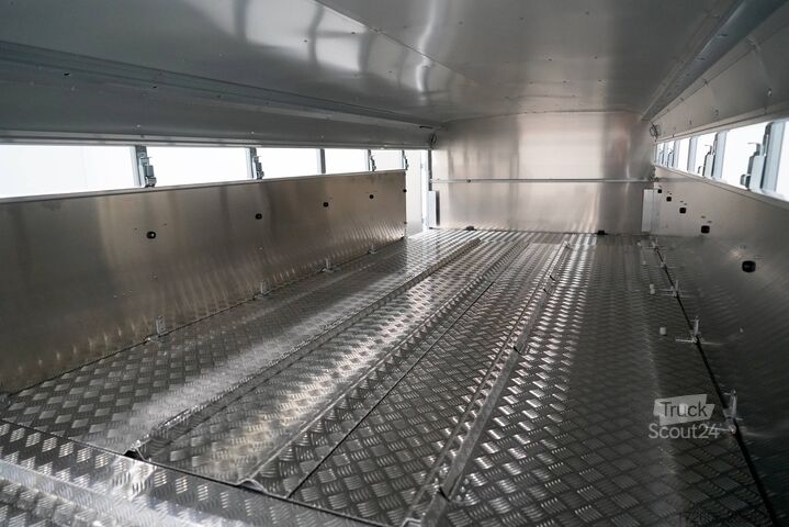 állatszállító pótkocsi Ifor Williams TA510|14x6|DOPPELSTOCK 434X178X183CM