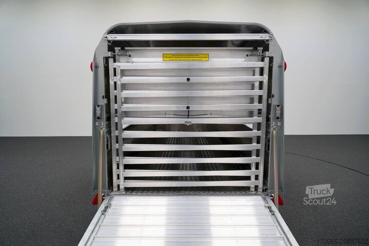 állatszállító pótkocsi Ifor Williams TA510|14x6|DOPPELSTOCK 434X178X183CM