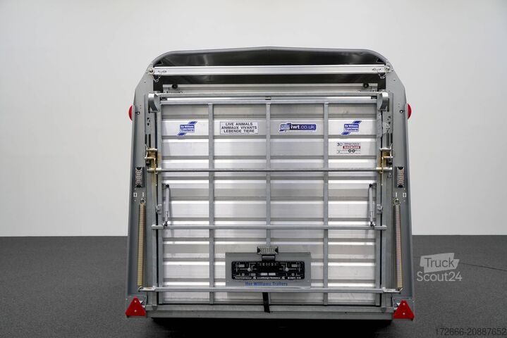 állatszállító pótkocsi Ifor Williams TA510|14x6|DOPPELSTOCK 434X178X183CM