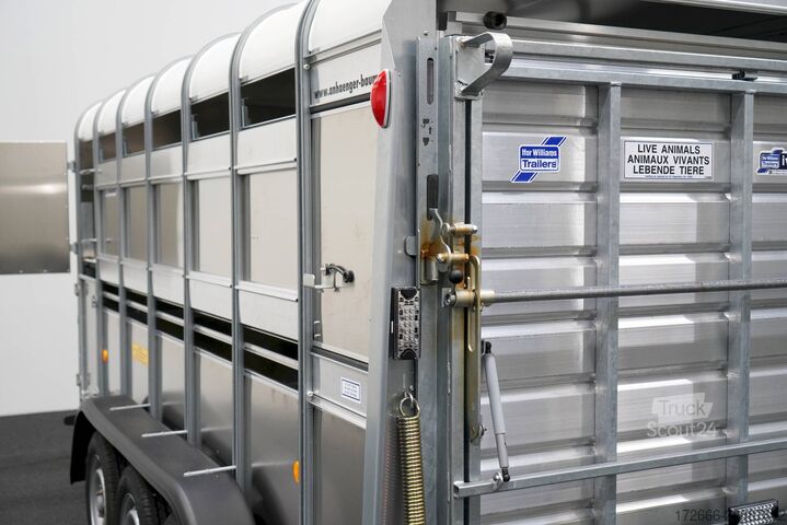 állatszállító pótkocsi Ifor Williams TA510|14x6|DOPPELSTOCK 434X178X183CM