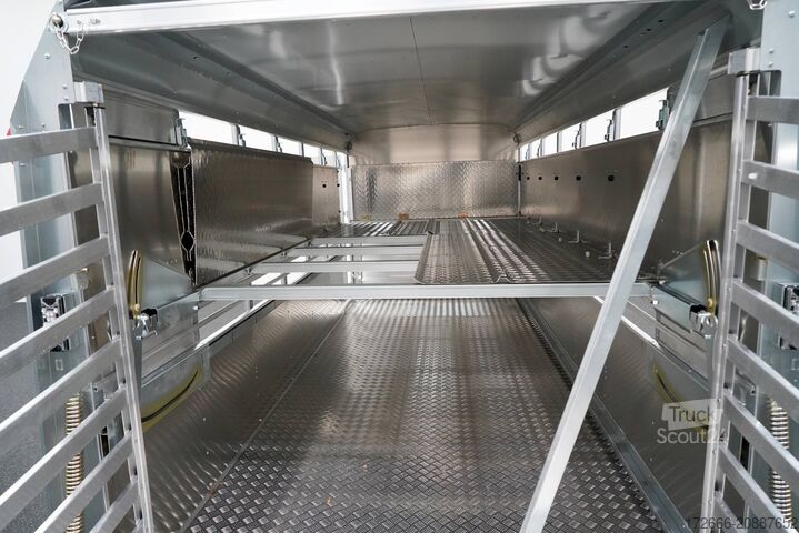 állatszállító pótkocsi Ifor Williams TA510|14x6|DOPPELSTOCK 434X178X183CM