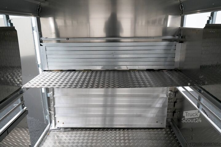 állatszállító pótkocsi Ifor Williams TA510|14x6|DOPPELSTOCK 434X178X183CM