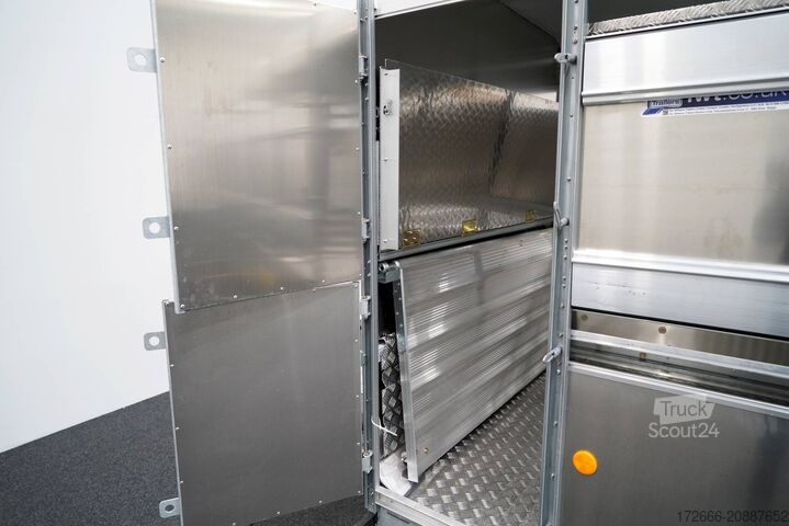 állatszállító pótkocsi Ifor Williams TA510|14x6|DOPPELSTOCK 434X178X183CM