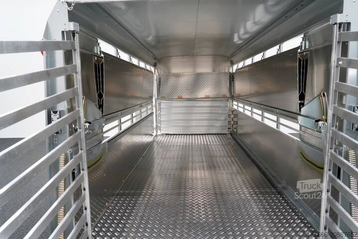 állatszállító pótkocsi Ifor Williams TA510|14x6|DOPPELSTOCK 434X178X183CM