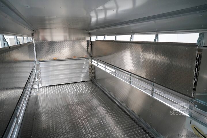 állatszállító pótkocsi Ifor Williams TA510|14x6|DOPPELSTOCK 434X178X183CM