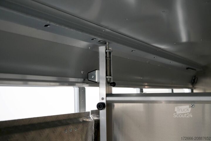 állatszállító pótkocsi Ifor Williams TA510|14x6|DOPPELSTOCK 434X178X183CM