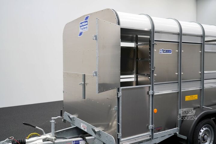 állatszállító pótkocsi Ifor Williams TA510|14x6|DOPPELSTOCK 434X178X183CM