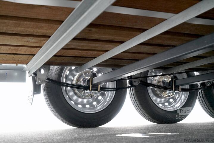 állatszállító pótkocsi Ifor Williams TA510|14x6|DOPPELSTOCK 434X178X183CM