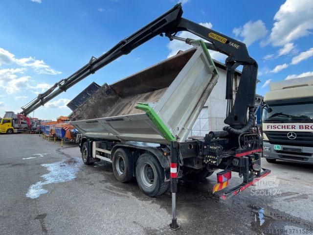 Camión volquete MAN TGS 26.400 6x4 BB 3-SKipper Eu5 EEV Bj 2011