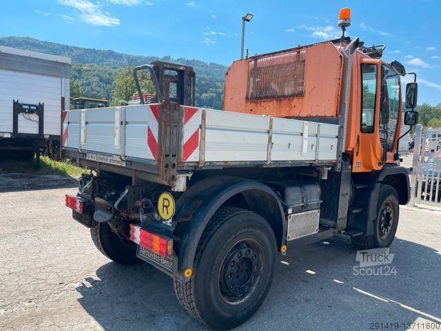 Kiepwagen MERCEDES-BENZ Unimog U 400 3-S Kipper Bj 2006