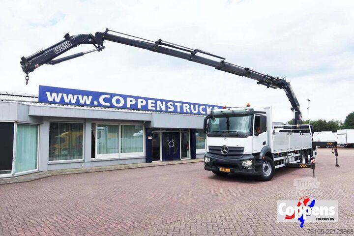 Autogru Mercedes-Benz Antos 2830 Kraanwagen open Laadbak Fassi F295 +...
