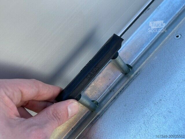 Tresidet tipvognstrailer SARIS K1 306 170 2700 E - Elektrisch kippbar!