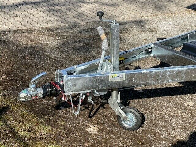 Tresidet tipvognstrailer SARIS K1 306 170 2700 E - Elektrisch kippbar!