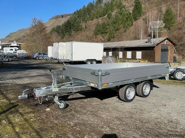 Tresidet tipvognstrailer SARIS K1 306 170 2700 E - Elektrisch kippbar!