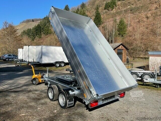 Tresidet tipvognstrailer SARIS K3 306 170 2700 E 3-Seitenkipper elektrisch