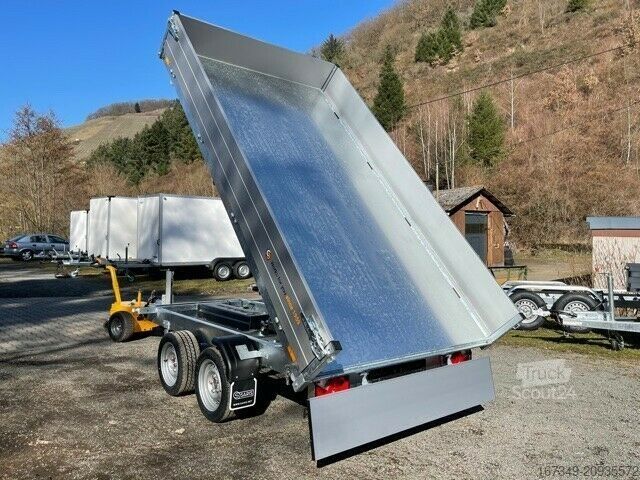 Tresidet tipvognstrailer SARIS K3 306 170 2700 E 3-Seitenkipper elektrisch