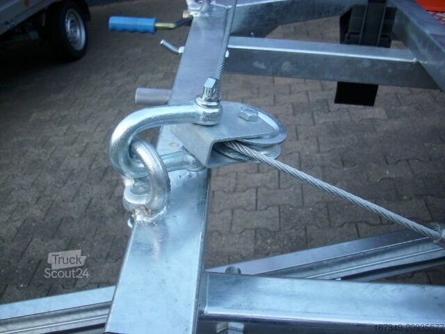 Rimorchio trasporta auto WM MEYER KHL 2701 4,75 x 2,03 mtr. kippbar