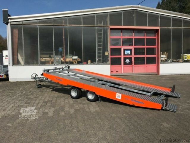Rimorchio trasporta auto WM MEYER KHL 2701 4,75 x 2,03 mtr. kippbar