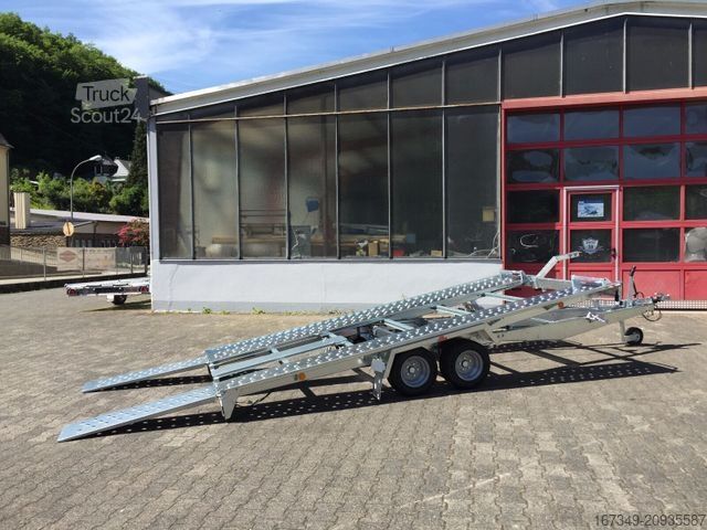 Reboque porta-carros PONGRATZ L-AT 400 T-K 2700kg - Kippbar! - AKTIONSPREIS