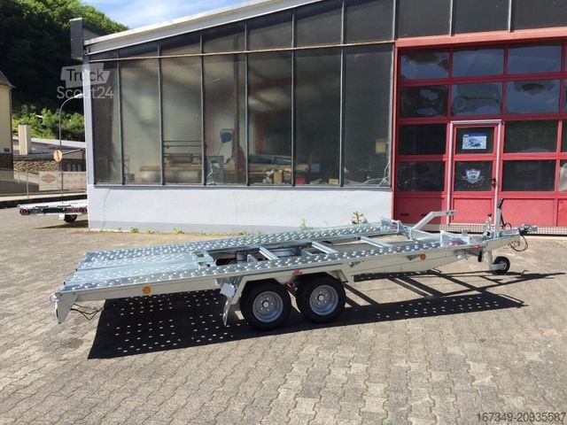 Reboque porta-carros PONGRATZ L-AT 400 T-K 2700kg - Kippbar! - AKTIONSPREIS