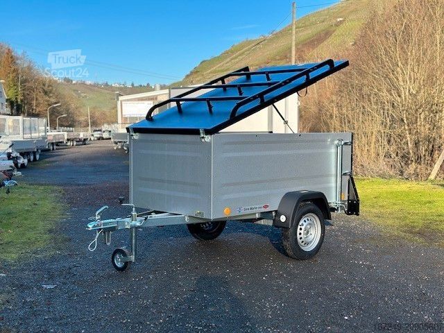 Przyczepa skrzyniowa TPV TRAILERS KT-EU2 VS Koffer Anhänger mit verstärktem Deckel