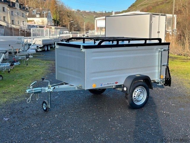 Przyczepa skrzyniowa TPV TRAILERS KT-EU2 VS Koffer Anhänger mit verstärktem Deckel