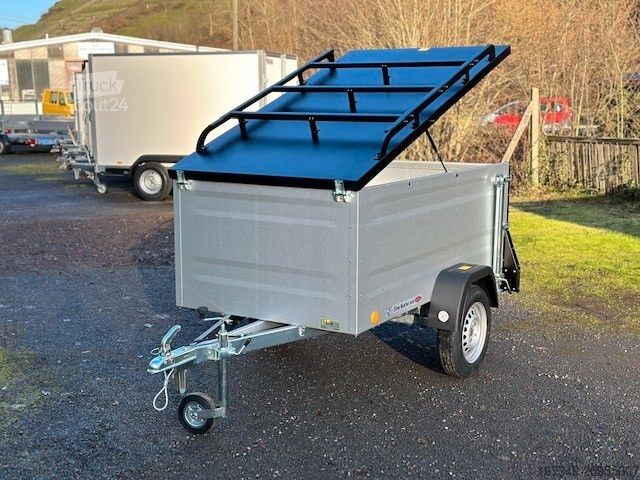 Przyczepa skrzyniowa TPV TRAILERS KT-EU2 VS Koffer Anhänger mit verstärktem Deckel