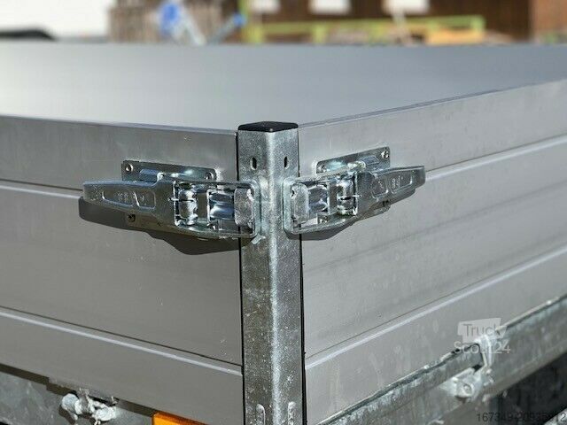 Remolque volquete trilateral SARIS K3 356 184 3500 - elektrisch mit Rampenschächten