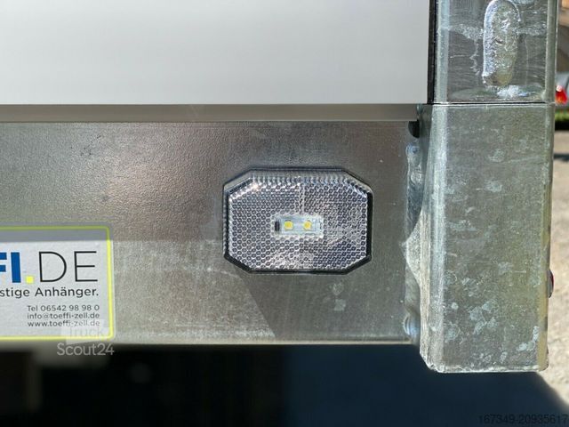 Remolque volquete trilateral SARIS Heckkipper K1 276 150 2700 kg elektrisch kippbar