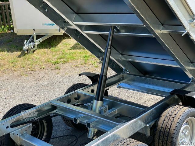 Remolque volquete trilateral SARIS Heckkipper K1 276 150 2700 kg elektrisch kippbar