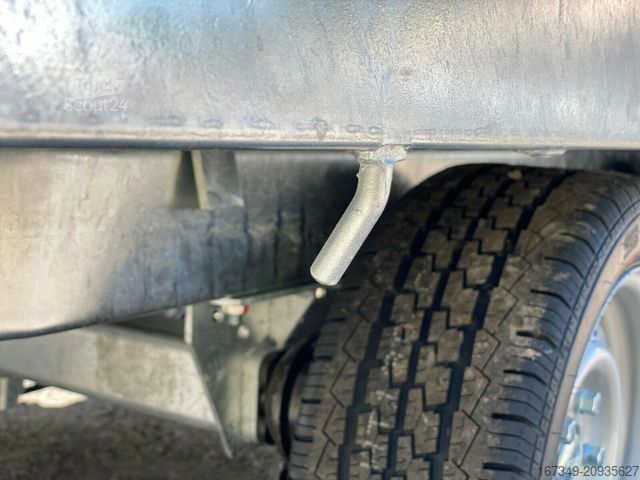 Remorque benne trilibérale SARIS Heckkipper K1 276 150 2000 kg elektrisch kippbar