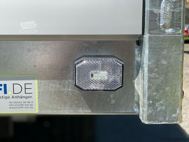 Remorque benne trilibérale SARIS Heckkipper K1 276 150 2000 kg elektrisch kippbar