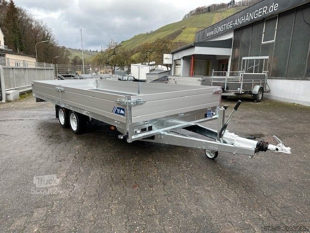 Autós utánfutó SARIS PL 506 204 3500kg HD Heavy Duty niedrig Fahrwerk