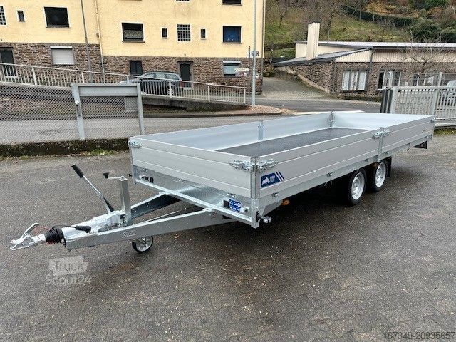 Autós utánfutó SARIS PL 506 204 3500kg HD Heavy Duty niedrig Fahrwerk