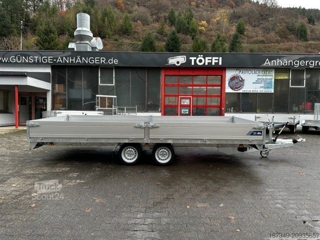 Autós utánfutó SARIS PL 506 204 3500kg HD Heavy Duty niedrig Fahrwerk