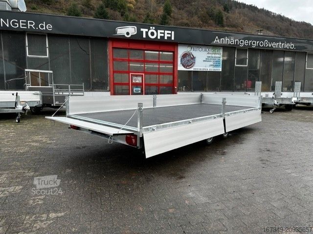 Autós utánfutó SARIS PL 506 204 3500kg HD Heavy Duty niedrig Fahrwerk