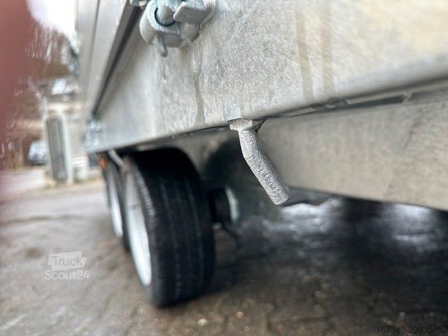 Autós utánfutó SARIS PL 506 204 3500kg HD Heavy Duty niedrig Fahrwerk