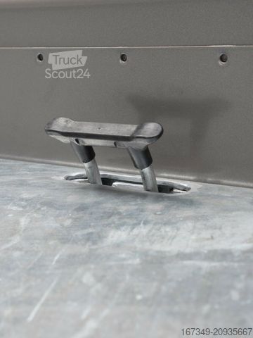 Трьохсторонній самоскидний причіп HUMBAUR HTK 3500.41 - 410x210x35cm - elektrisch kippbar