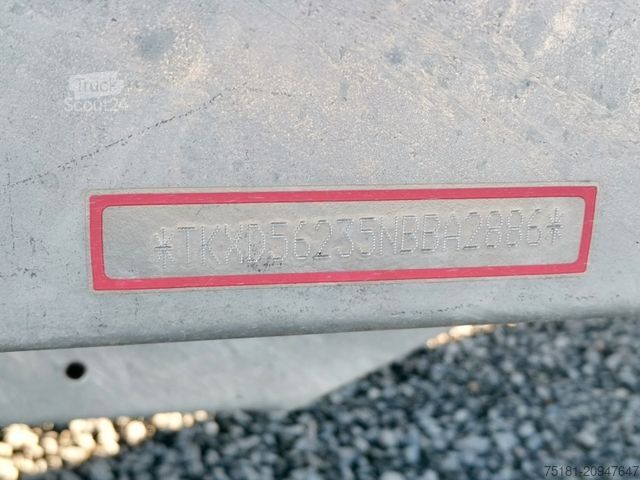 Przyczepa z platformą roboczą AGADOS DONA 56/ PLATTFORM 6,2M/ 3,5T