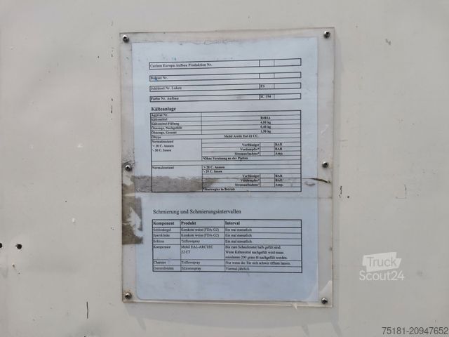 Furgão frigorífico VOLKSWAGEN LT 35 2.5TDI/70KW EUTEKTISCHE KÜHLUNG/ 380V