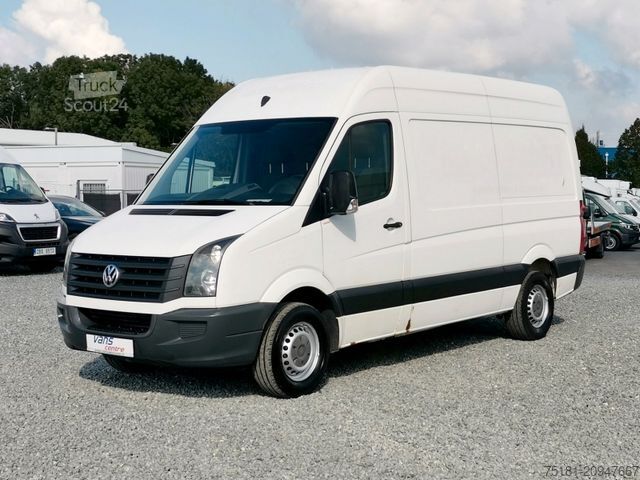 Furgon z wysokim dachem VOLKSWAGEN Crafter 2.0TDI/100KW MITTLE/ KLIMA/ 1.BESITZER