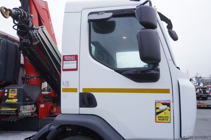 Platforma ar celtni Renault C280 DTI 8 / FASSI crane 5.6T / 560 mth