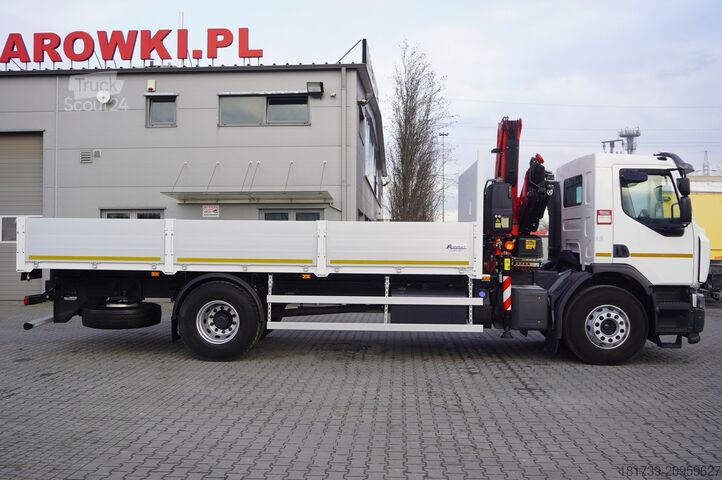 Platforma ar celtni Renault C320 P4x2 E6 / Fassi 5.6 t / Range 8 m /