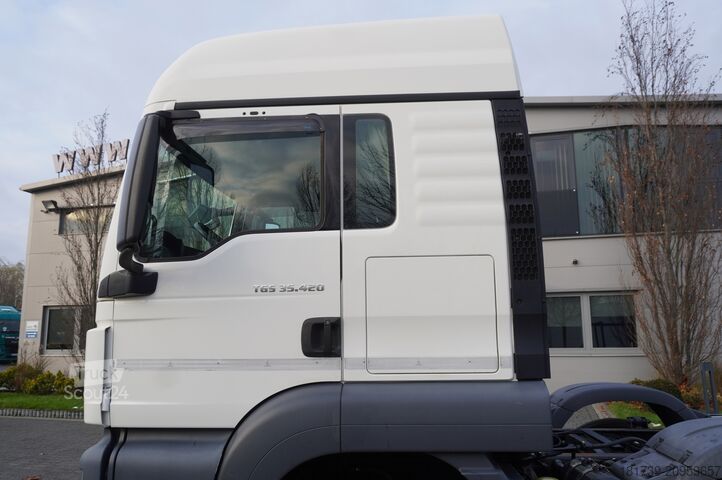 Dahili çerçeve MAN TGS 35.420 8x2 / Chassis 6.4 m