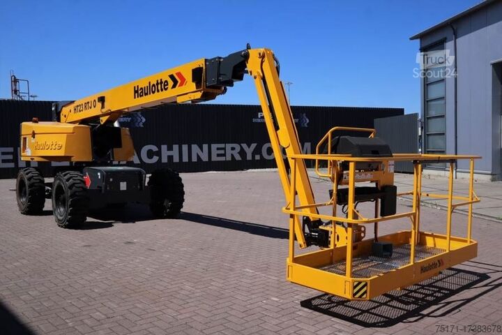 Telescopic platform Haulotte HT23RTJ O Valid Inspection, *Guarantee! Diesel, 4x