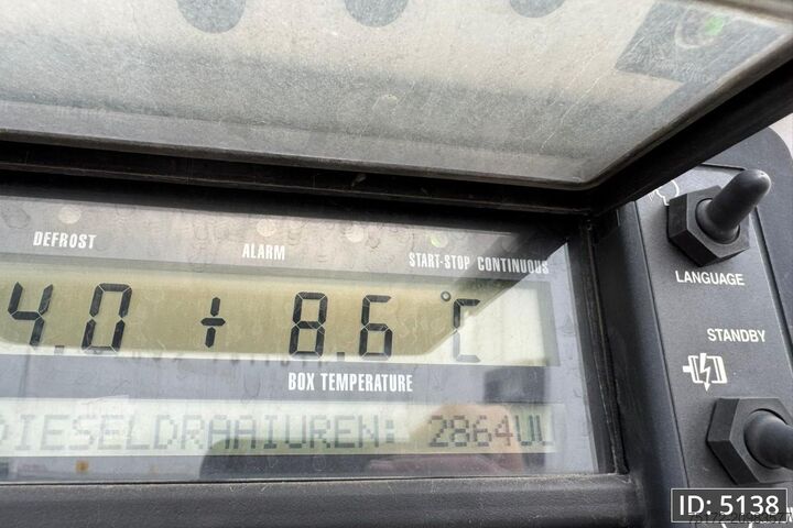 Gekoeld/bevroren transport Krone SD / Disk brakes / Palletbox / Vector 1550