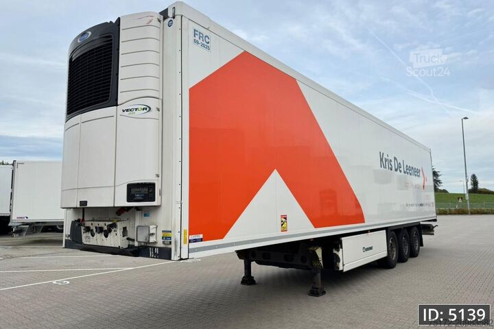 Gekoeld/bevroren transport Krone SD / Disk brakes / Palletbox / Vector 1550
