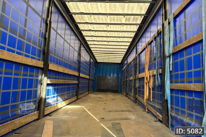 Раздвижные брезентовые навесы Krone SD / Drum brakes / Huckepack