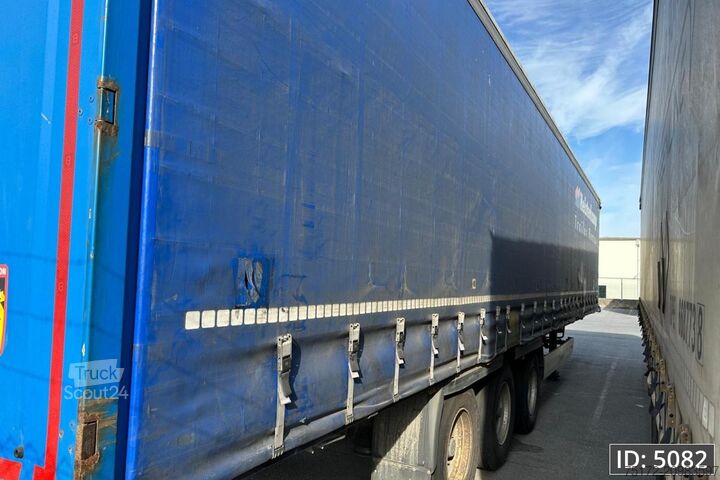 Раздвижные брезентовые навесы Krone SD / Drum brakes / Huckepack