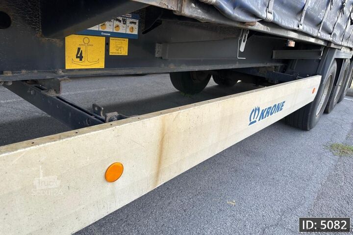 Раздвижные брезентовые навесы Krone SD / Drum brakes / Huckepack